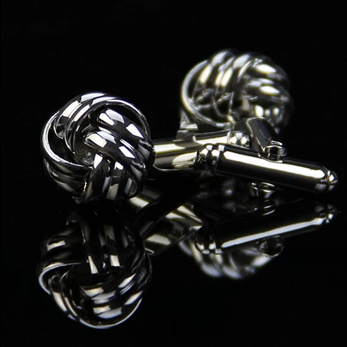 

Bluelans Men's Stainless Steel Vintage Silver Tone Laser Twist Cuff Links Wedding Gift