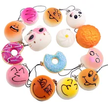 5 шт. мини мягкий хлеб ключ забавные гаджеты антистресс Новинка антистресс подарок интересные игрушки случайный отправить новое поступление