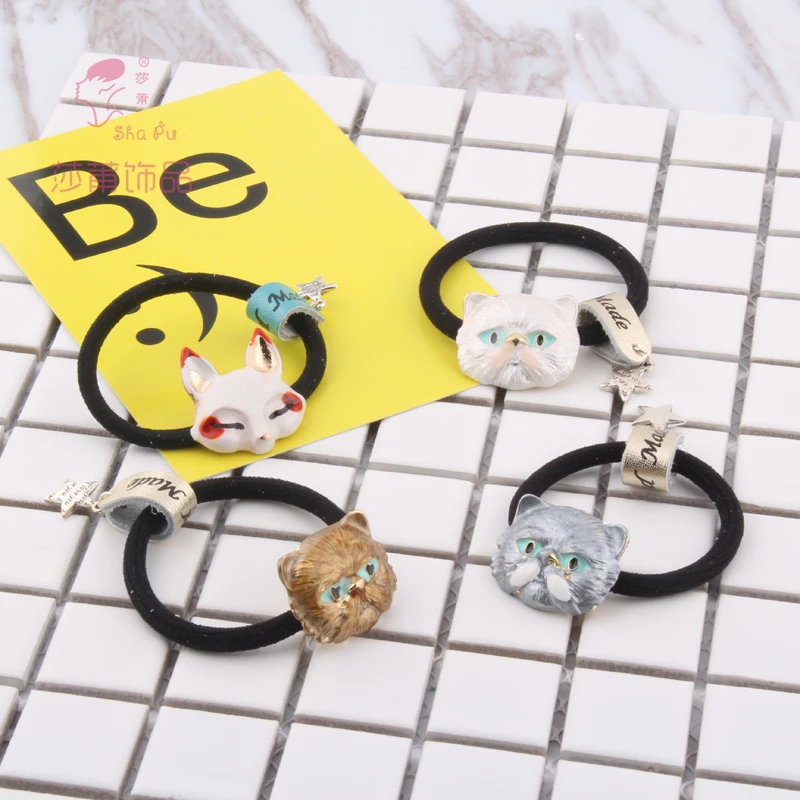 Buy Shapu new cute fox rabbit series elastic hair band