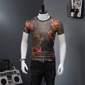 

2019 3D Hip Hop Clothing O neck T Shirt Men Tshirts Casual top tees high quality