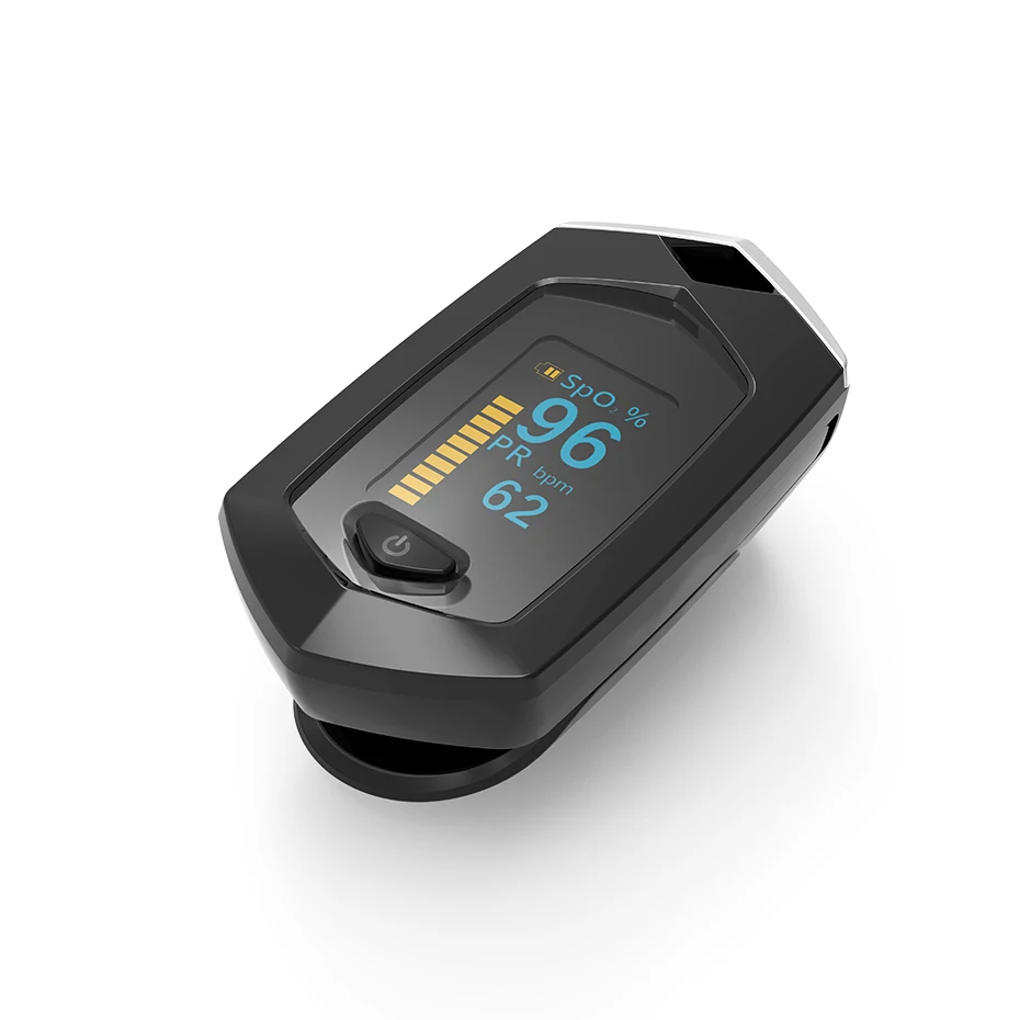 Fingertip Pulse Oximeter with SpO2 and Pulse Sensor to Monitor Blood Oxygen Saturation