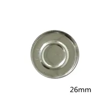 18 шт. 26 мм/36 мм Круглые Железные тени для век DIY Тени для век Пустые раскладушки могут держать на нашей магнитной палетке теней плотно
