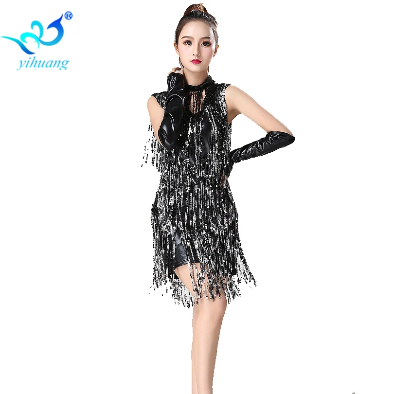 Buy Latin Dance Costume Dress Charleston Competition