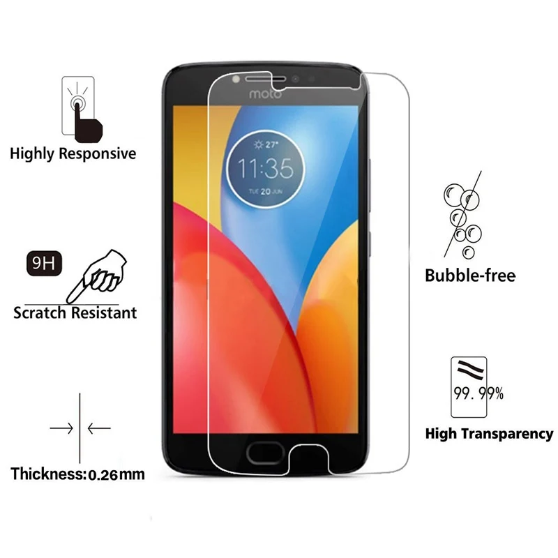 Защитное стекло закаленное для Motorola Moto E4 Plus|Защитные стёкла и плёнки| |
