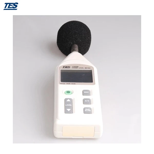 Измерение уровня шума 30 дБ до 130 дБ TES-1359 шумомер