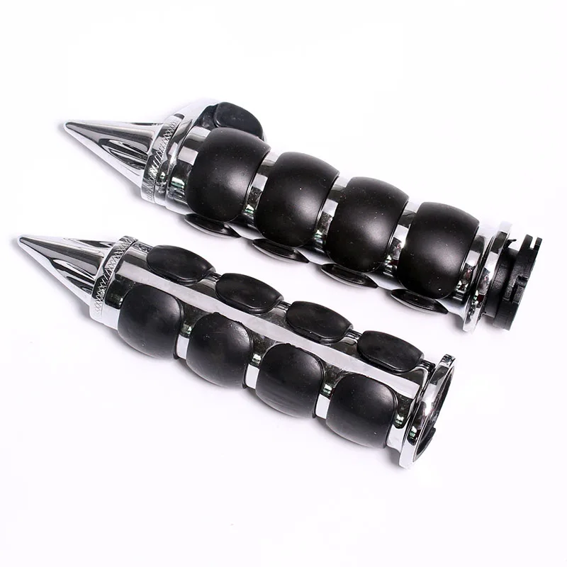 Free shipping1 inch Motorcycle Chrome Handlebar Hand Grips FOr All motorcycle that have 1 handle bar all that glitters