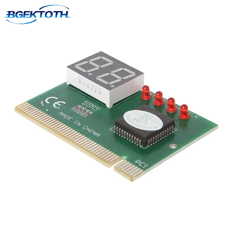 

Newest 2-Digit Code PCI Card Motherboard Analyzer Diagnostic Post Tester For Laptop/PC Apr6