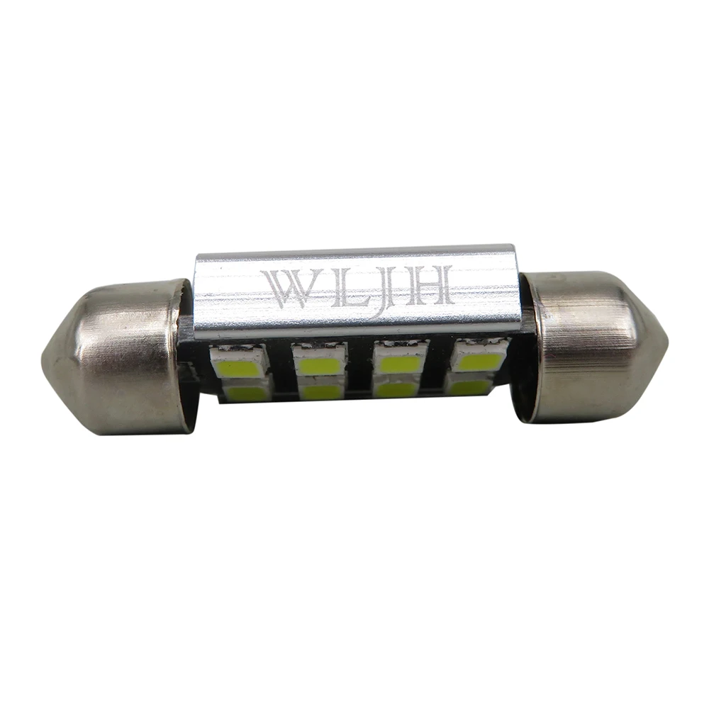 WLJH 10x C5W 36 мм CANbus светодиодные лампы без ошибок для чипа Samsung 2835 SMD номерного знака