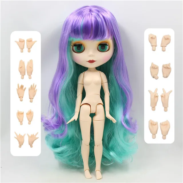 Ледяная фабрика blyth кукла игрушка BJD кукла без одежды Нормальный/шарнир тела 30 см руки AB в подарок DIY на заказ - Цвет: joint doll