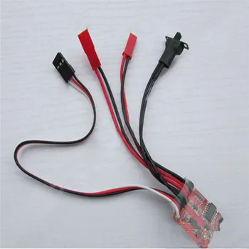 

For WPL B-1 B-14 B-24 B24 C14 C-14 1/16 Military Truck RC Car Restructure Bi-directional brushed 10A ESC
