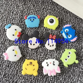 

New 20 pcs cartoon mix mickey minnie Planar PVC Embellishment Decor Flat back Decor, DIY Making A-25