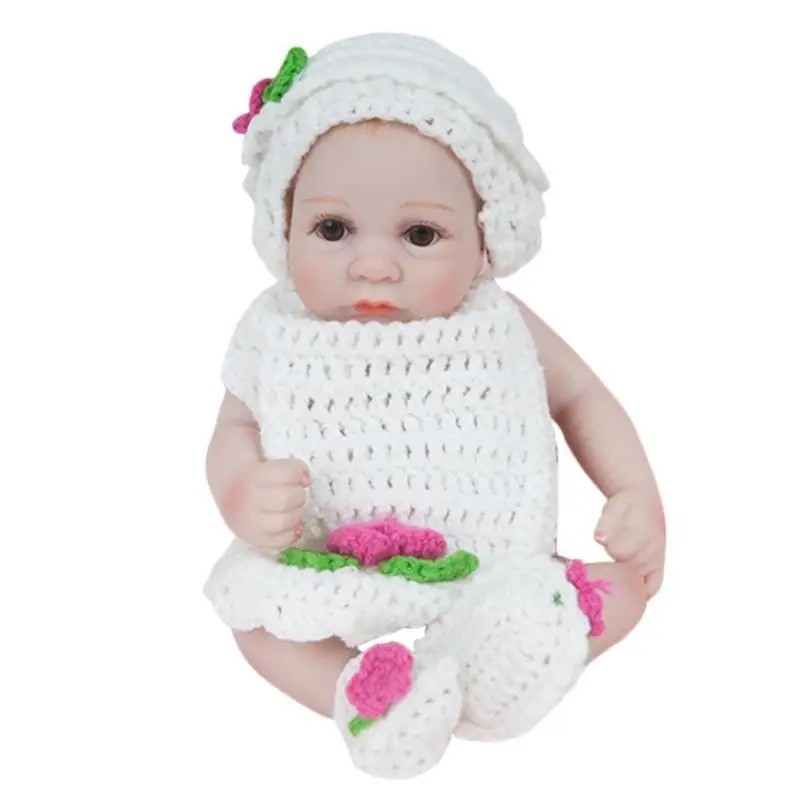 

Simulation Reborn Doll Toy Soft Silicone Newborn Baby Birthday Gift Doll Kindergarten Lifelike Toys for Girls Birthday Gift