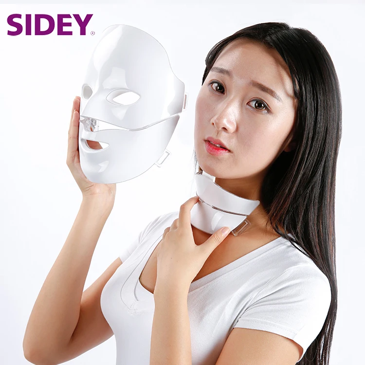 

SIDEY ML04 led mask beauty face neck mask rejuvenation skin therapy wrinkles for sale