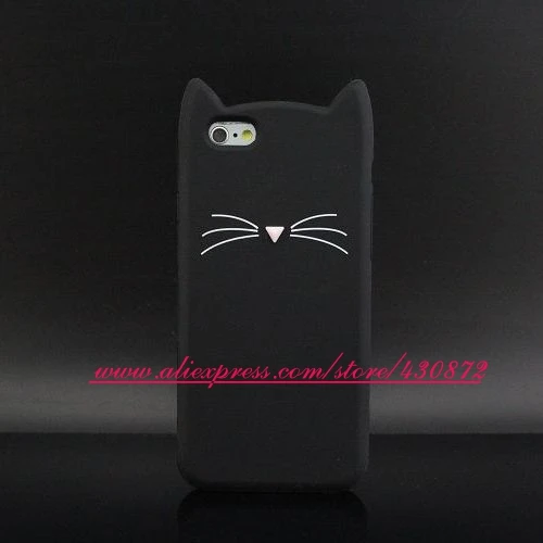 Для iphone 5 5s/SE/6 6s/6Plus 6s Plus/7 8 Plus/X XR XS MAX 3D Силиконовый мягкий чехол-накладка для телефона с изображением кота единорога кекса - Цвет: 17