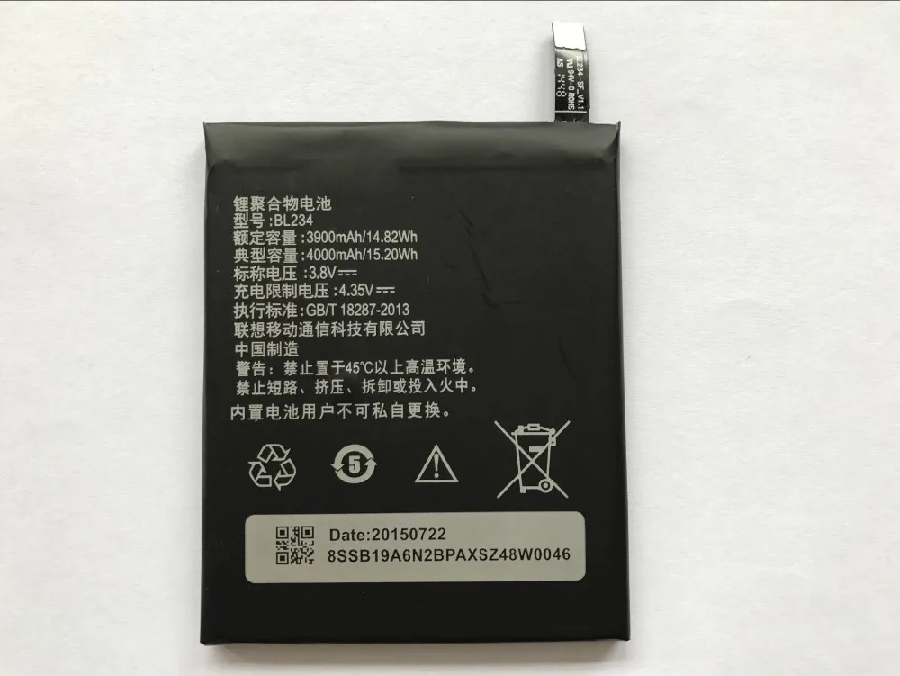 100% Original BL234 4000mAh Battery For Lenovo A5000 Vibe P1m P1MA40 Rechargeable Li-ion Built-in Mobile Phone Battery 100% Original BL234 4000mAh Battery For Lenovo A5000 Vibe P1m P1MA40 Rechargeable Li-ion Built-in Mobile Phone Battery