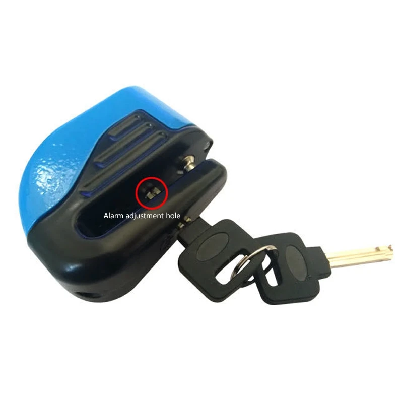 Мотоцикл Скутер велосипед Anti-theft колеса дисковый тормоз замок охранной сигнализации