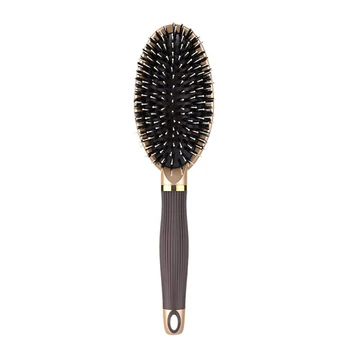 

Hair Brush Boar Bristle Hair Brush And Works Great On Wet Or Dry Hair For Straightening & Smoothing Hair Designs For Women & M