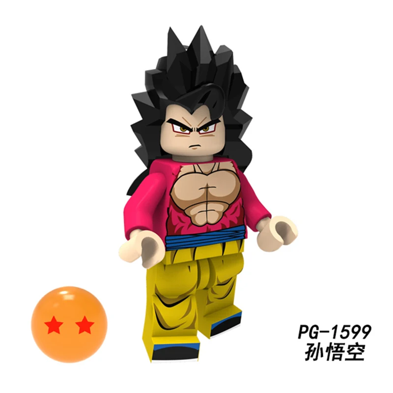 1 комплект Dragon Ball Z Tianxia Budokai Son Goku Buu Beerus Chichi Vegeta Кирпичи Строительные блоки игрушки для детей