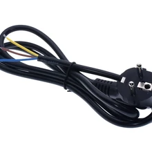 Евро УДЛИНИТЕЛЬ шнур питания 1,5 м 16AWG провода Schuko CEE разъем питания кабель для электрического вентилятора