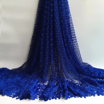 

New Coming African Lace Cotton cord lace Guipure lace fabric with high quality water soluble lace fabric LJ174-219