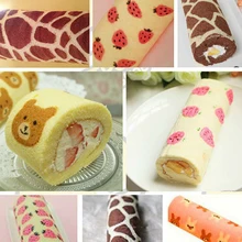 Pintura Rodillo Suizo Torta Almohadilla de Silicona, estilo japonés diy de silicona de calidad alimentaria torta del rodillo de pintura de caucho de silicona pad fabricante