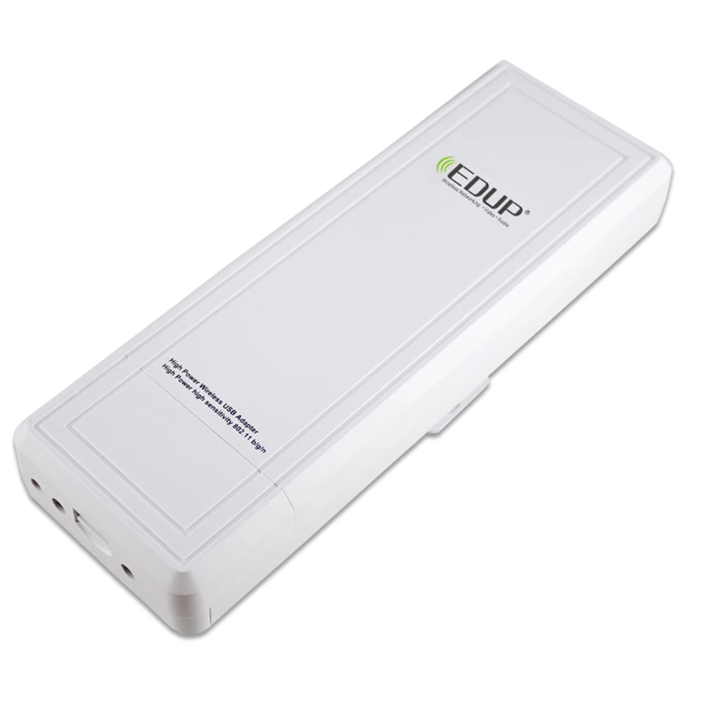 

EDUP Long-Range WiFi Receiver 802.11n High Gain 16dBi 150Mbps High Power RT3070L WiFi Dongle USB Network Card 2.4Ghz