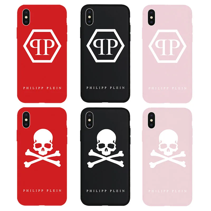 

Luxury PP Style Skull Cool Soft Case for iPhone 7 7Plus 8 8Plus X Xs XR Xs Max 5 5s SE 6 6Plus 6s 6sPlus Phone Cover Hull Coque