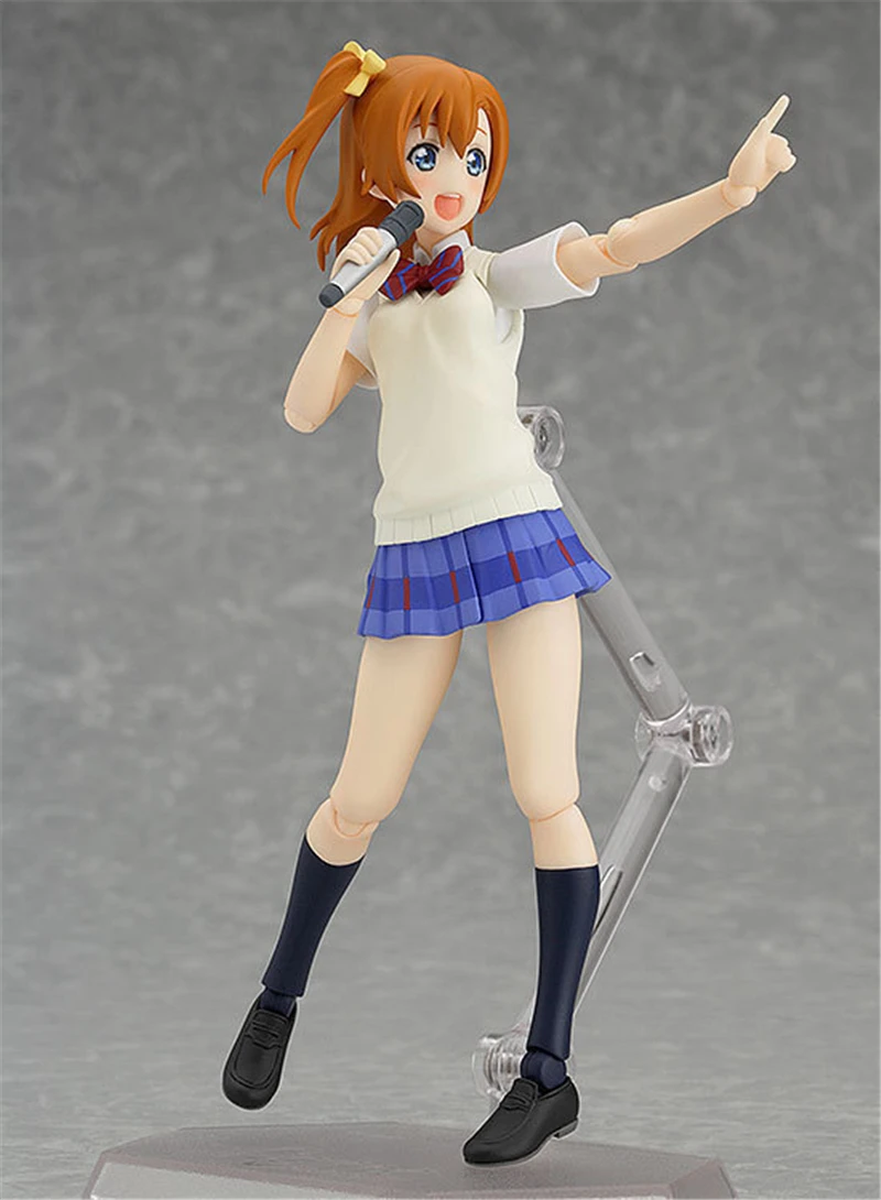 Милый аниме Love Live School Idol Project Kousaka Honoka Figma 253 ПВХ экшн фигурка Коллекционная модель
