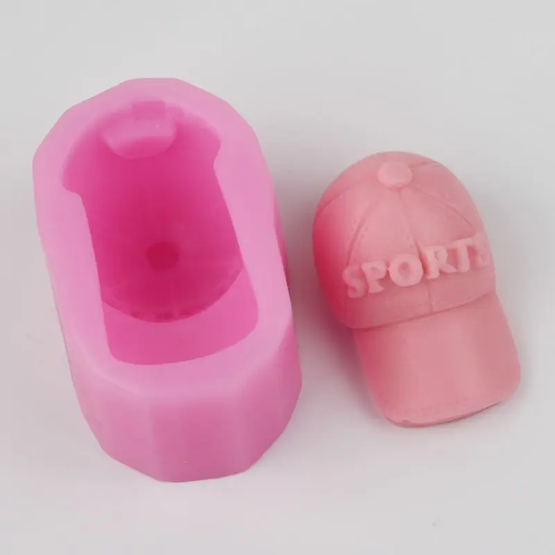 Спортивная шапка DIY силиконовая форма для мыла 3D шоколадного фондана силиконовые