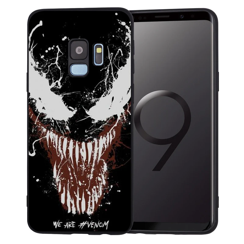 Мягкий чехол Marvel для samsung Galaxy Note 9 8 S9 S8 S10 Plus S7 Edge S10 Lite Venom Deadpool Человек-паук защитная задняя крышка - Цвет: 20