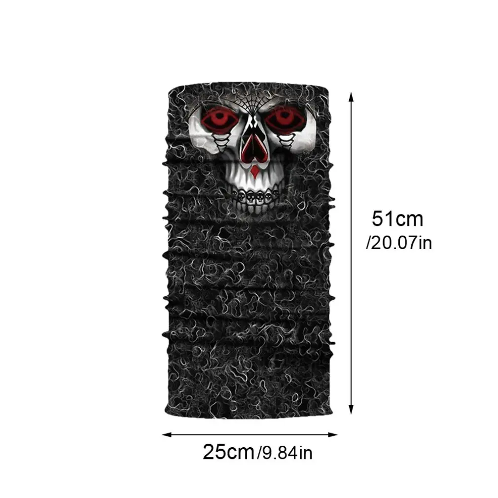 AC565, езды на велосипеде, мотоцикле и головы теплый шарф на шею маска «Череп» Лыжная маска-Балаклава маска-повязка страшное лицо щит на открытом воздухе