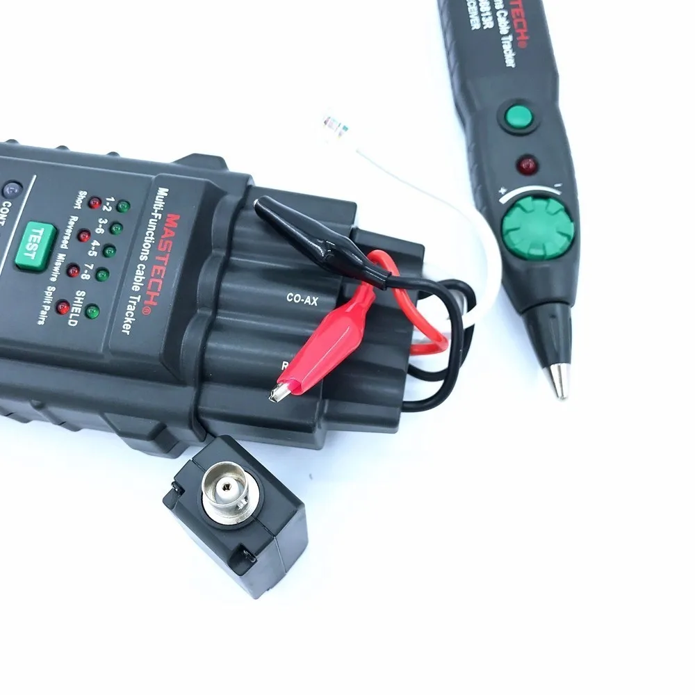 Mastech MS6813 Многофункциональный трекер для кабелей анализатор сети RJ45 RJ11 NBC тестер
