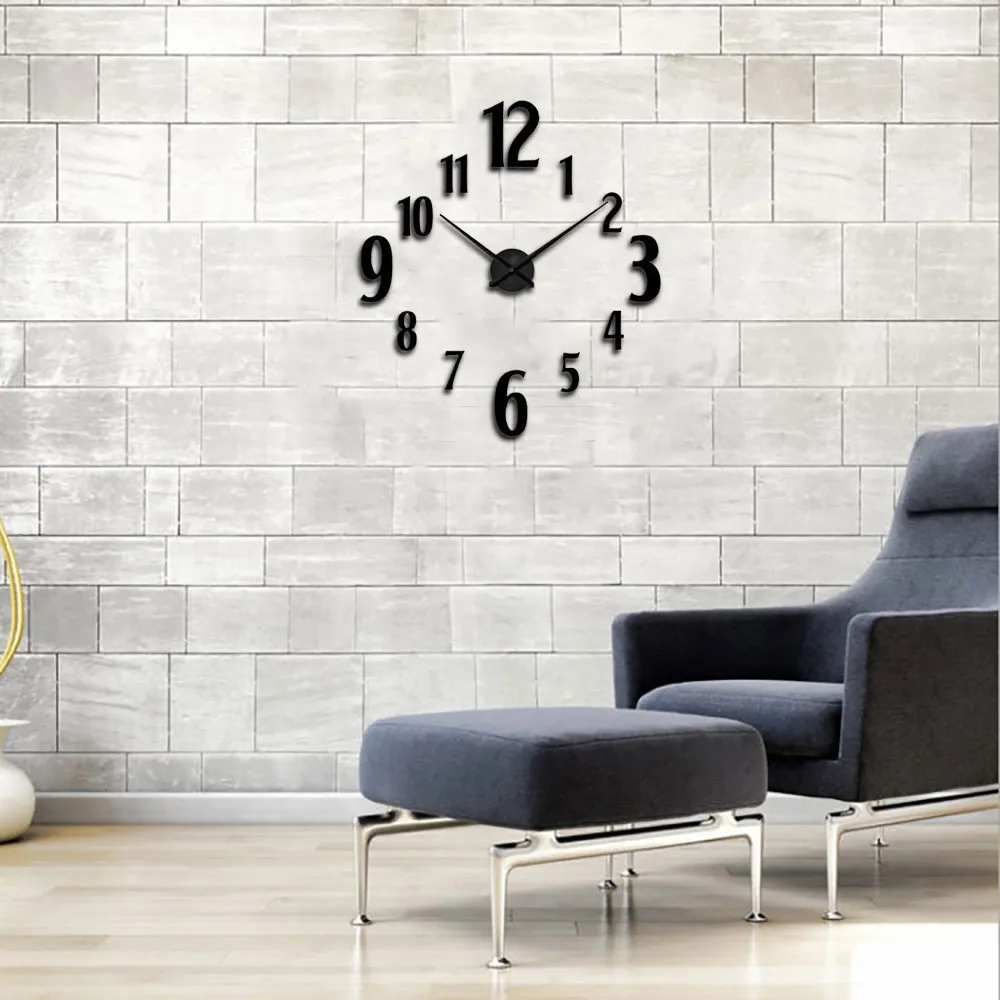 Hot Sale 3D Wall Clock Decor Home Watches Creative Digital Quartz DIY Wall Clock Mirror Horloge Time Wall Clock Home Decoration Hot Sale 3D Wall Clock Decor Home Watches Creative Digital Quartz DIY Wall Clock Mirror Horloge Time Wall Clock Home Decoration