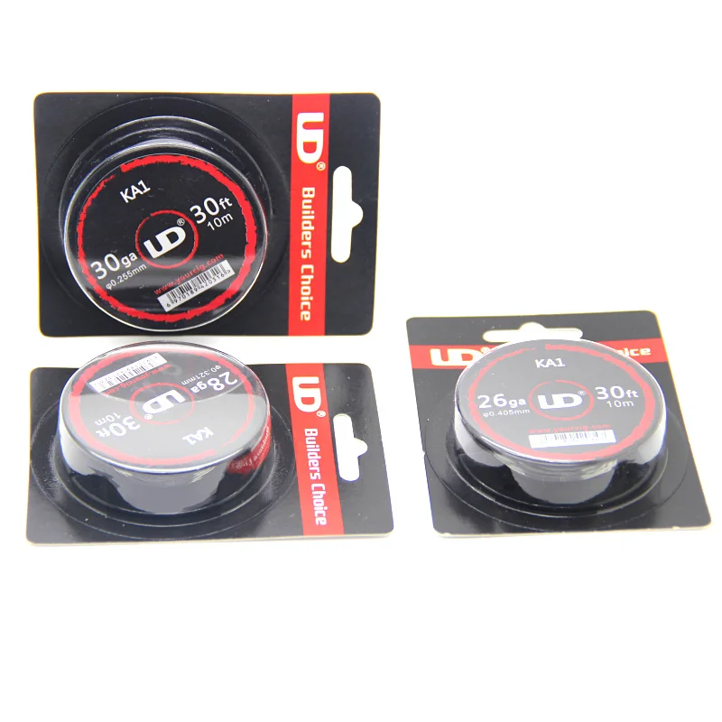 Original-UD-KA1-wire-26ga-28ga-30ga-10ml-roll-KA1-Clapton-Wire-for-Electronic-Cigarette-Heating (1)