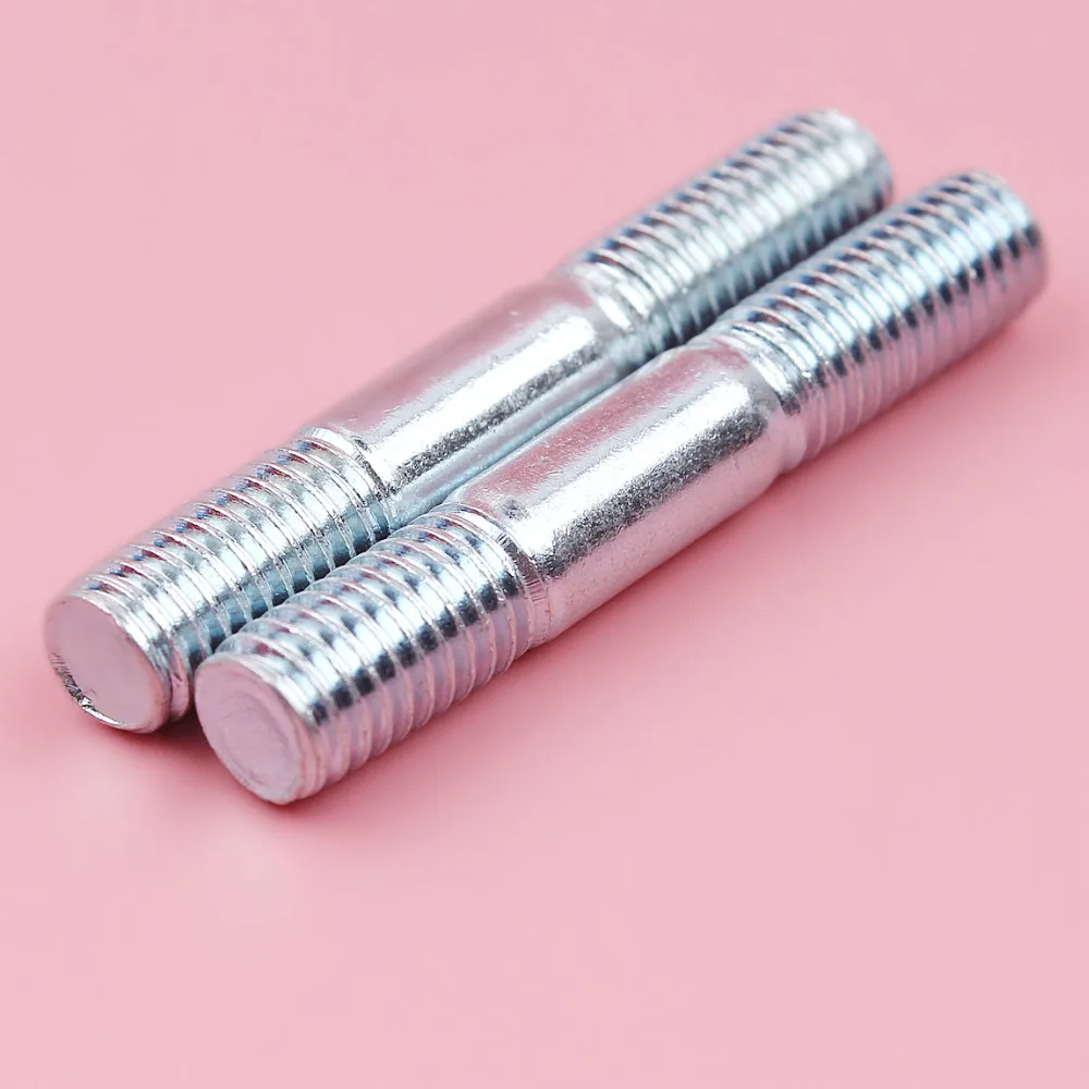 2pcs/lot Exhaust Muffler Bolt Stud For Honda GX390 GX340 GX270 GX240