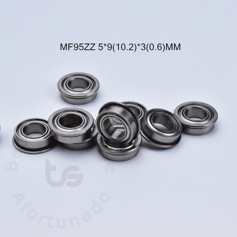 

Фланцевый подшипник MF95ZZ, 10 шт., 5*9 (10,2) * 3 (мм), бесплатная доставка, высокоскоростные металлические герметичные детали механического оборудования из хромированной стали