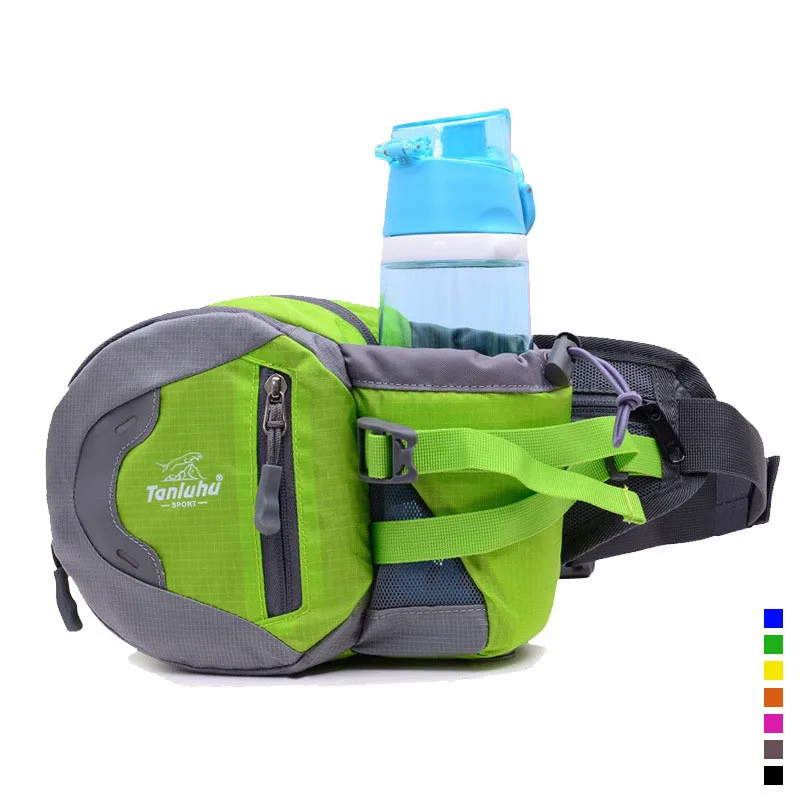 Outdoor Sport Bags Running Men Waist Bag Reflective Hiking Riding Fanny