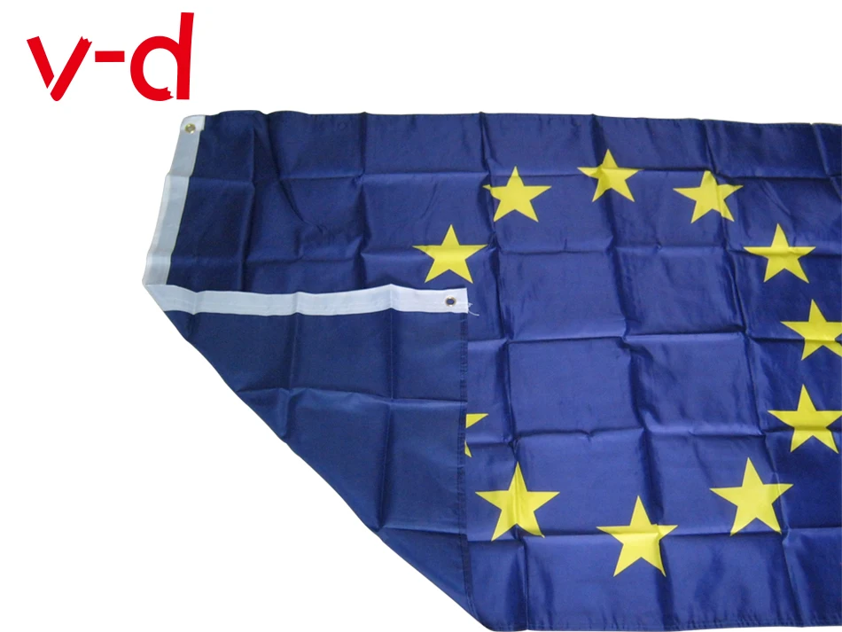 xvggdg 3x5 FTs Европейский Союз Флаг ЕС 90*150 см Европейский Флаг супер-полиэстер Совет евро флаг