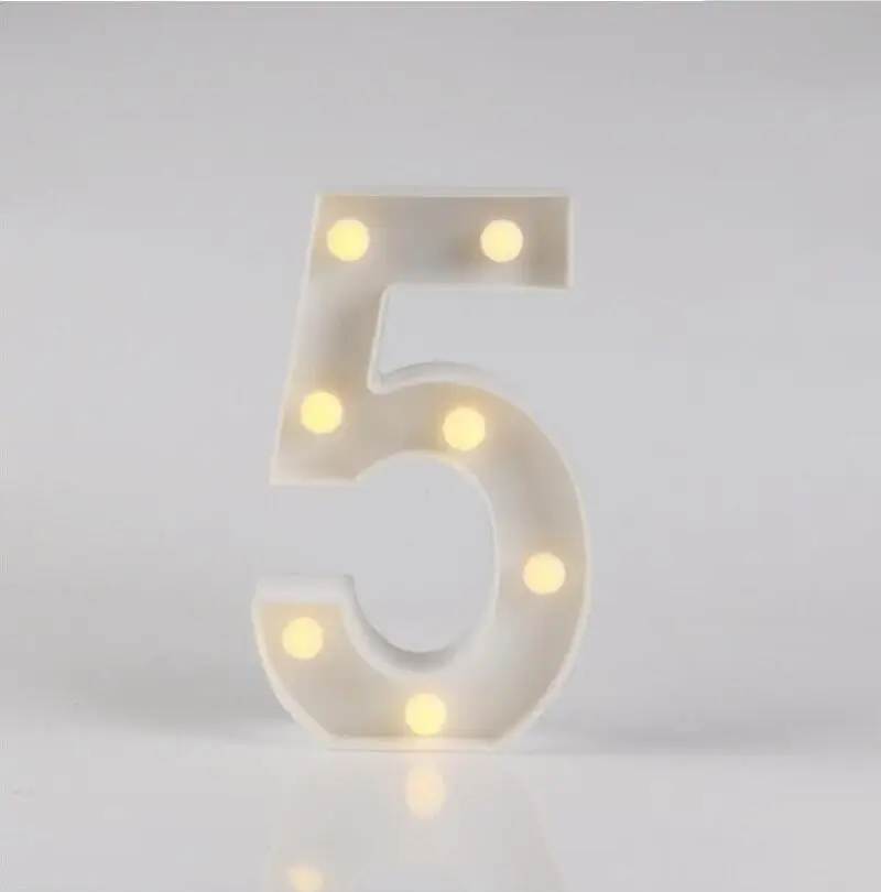 English figure Led lamp for wedding Christmas birthday Partay as the