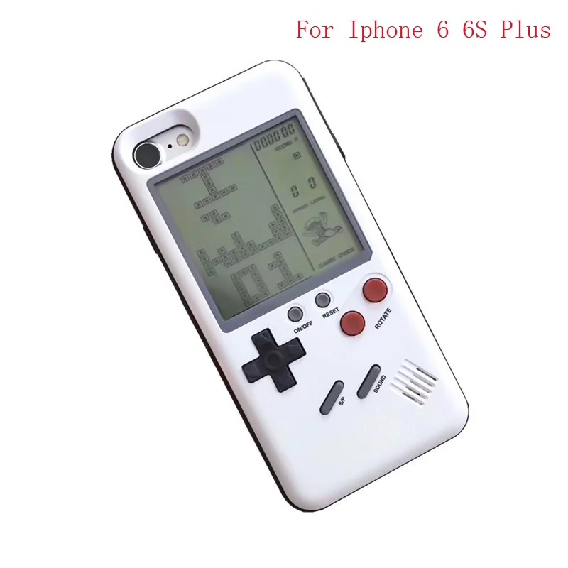 

DOITOP Classic Tetris Console Handheld Game Players Phone Case For Iphone X Tetris Game Phone Case For Iphone 7 8 6 6S Plus