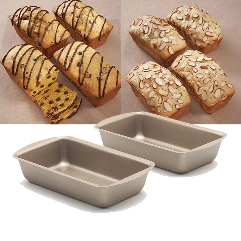 

6-pack, 5inch toast bread baking pan ,non-stick small fruit cake mold, baking mold