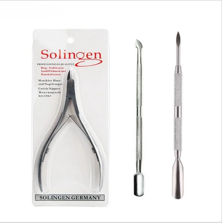 

Nail Art Exfoliating Size Steel Push Set Multifunctional Exfoliating Three Piece Set Stainless Steel Cleaning Care Tool