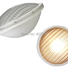 В Северной Америке IP68 желтый цвет par56 фонтан со светодиодным освещением 12 Вт пластик 12 V светодиодные лампы аквариума свет 10 шт./лот для сауны