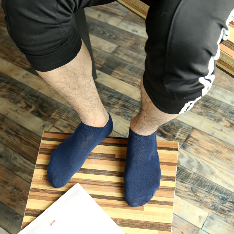 5 пара/лот хлопковые мужские носки Модные пропускающие воздух короткие носки летние классные носки невидимые низкие носки белые носки