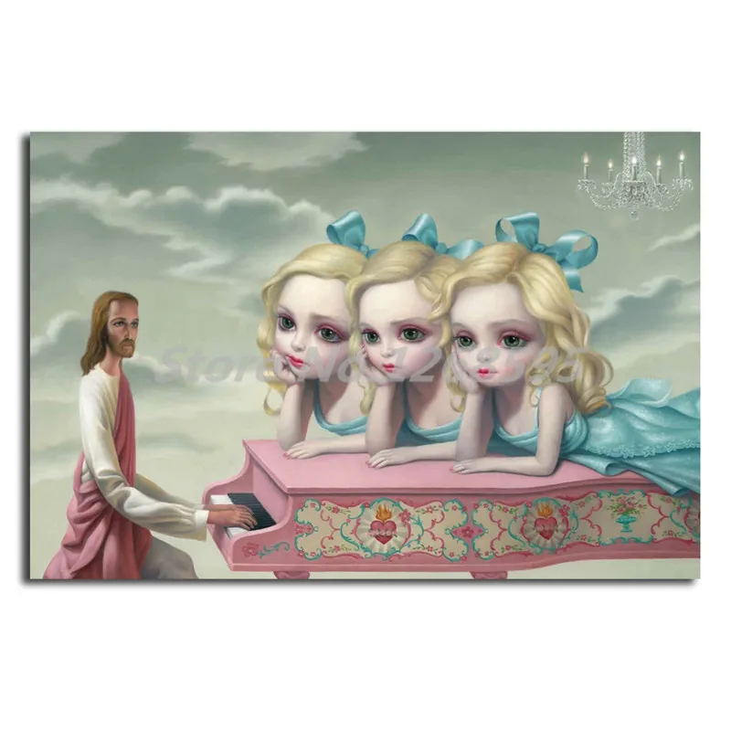 

Mark Ryden HD Canvas Painting Print Bedroom Home Decor Modern Wall Art Oil Painting Poster Salon Pictures Framework