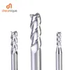 cnc Aluminum milling cutter carbide end mill 3 flutes square head flattened end mills d1 to d12 tungsten steel milling cutters ► Photo 1/6