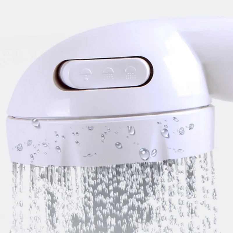 Ручной насадка для душа Ванная комната спрей голова с выключателем 3 режима SPA тропический Душ сопла под давлением Насадки для душа