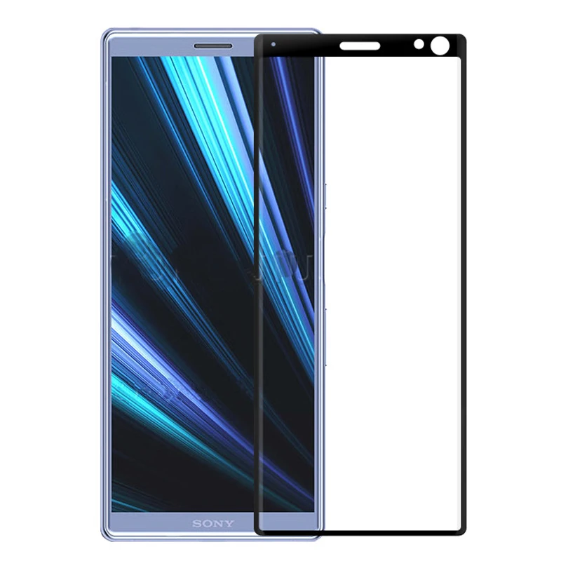 Закаленное 3d стекло для Sony Xperia XA3 2 шт. полноэкранная Защитная пленка XA3|Защитные