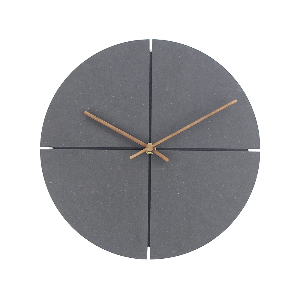 Minimalist Wooden Wall Clock Modern Design Living Room Decoration Nordic Luxury Clocks Wall Home Decor Madern Clocks Reloj Pared