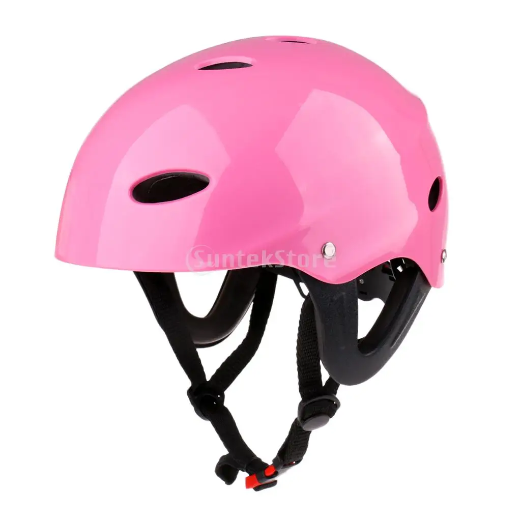 Professional Premium ABS Water Sports Kayak Canoe Boat Surf Drifting Skating Cycling Protection Safety Helmet with PU Foam Liner